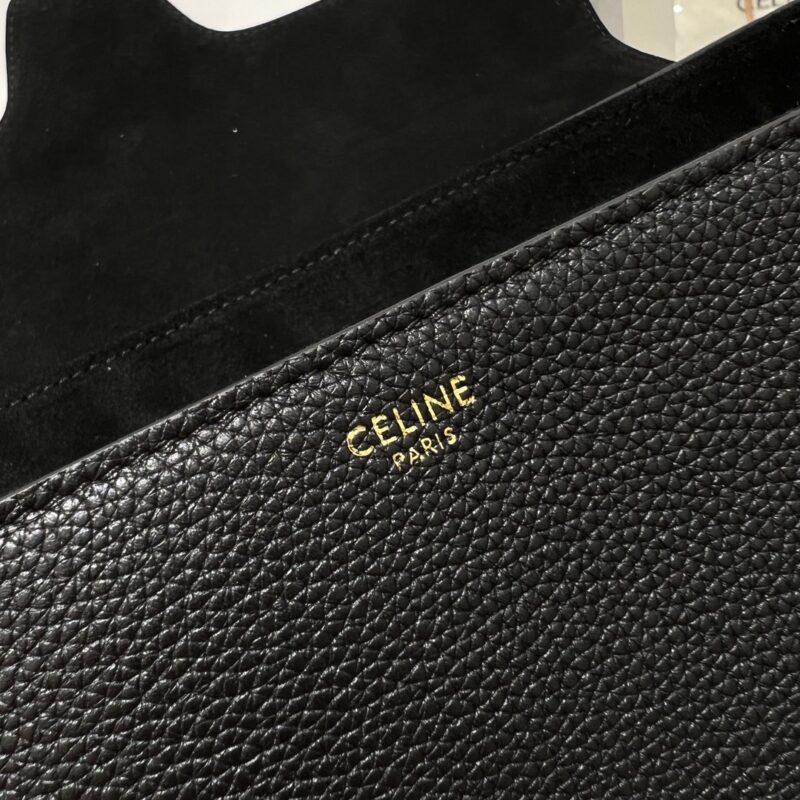 Celine Classique 16 Bag in natural calfskin Black - Image 2