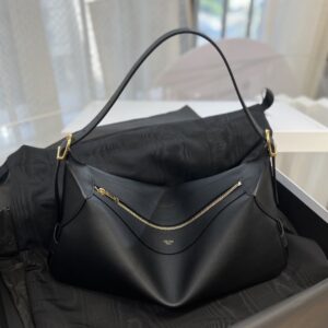 Replica Celine Medium Romy in Supple Calfskin Black – Luxury Celine Handbag