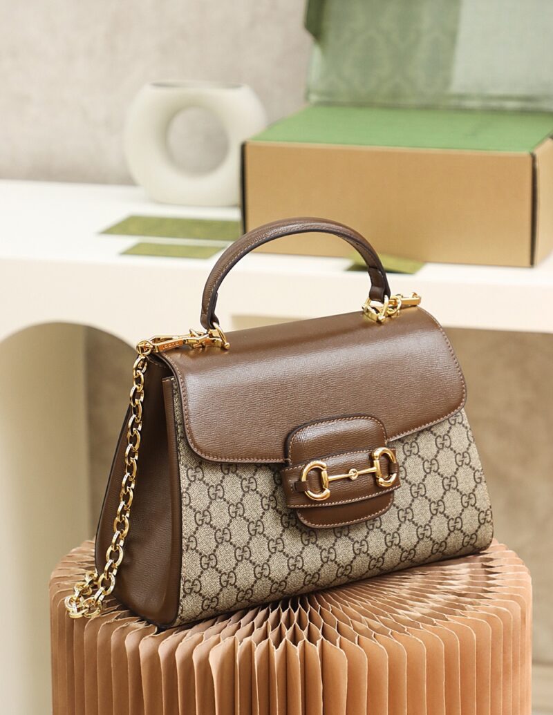 Gucci Horsebit 1955 medium top handle bag - Image 7