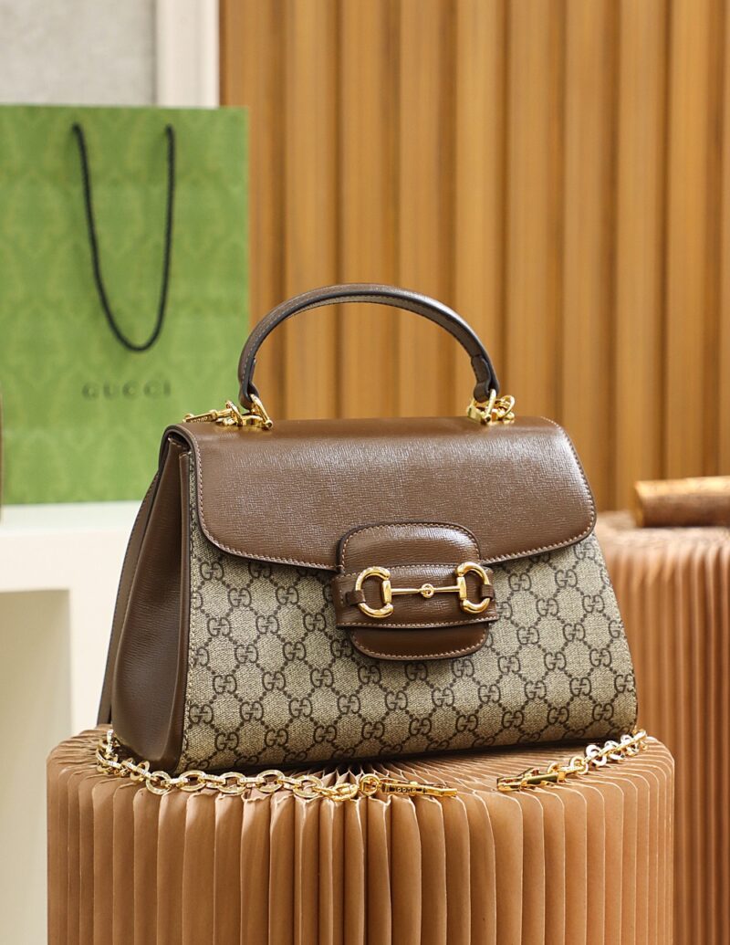 Gucci Horsebit 1955 medium top handle bag - Image 9