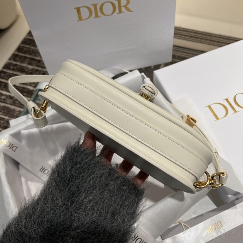 Dior Bobby East-West Bag White - Image 3