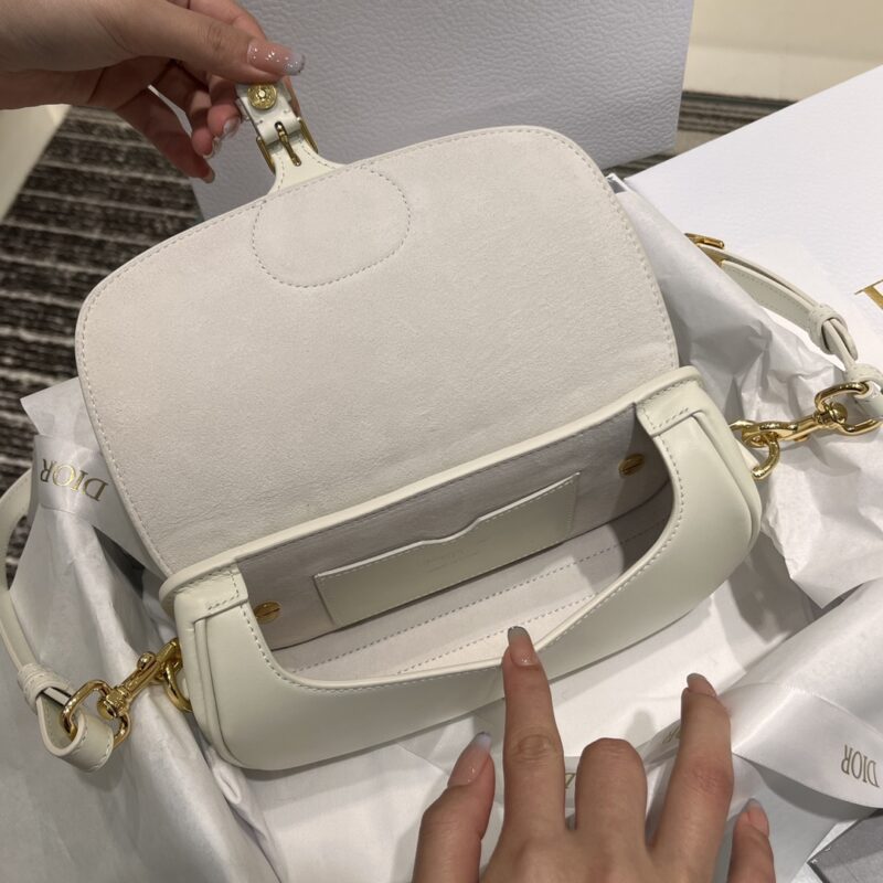 Dior Bobby East-West Bag White - Image 2