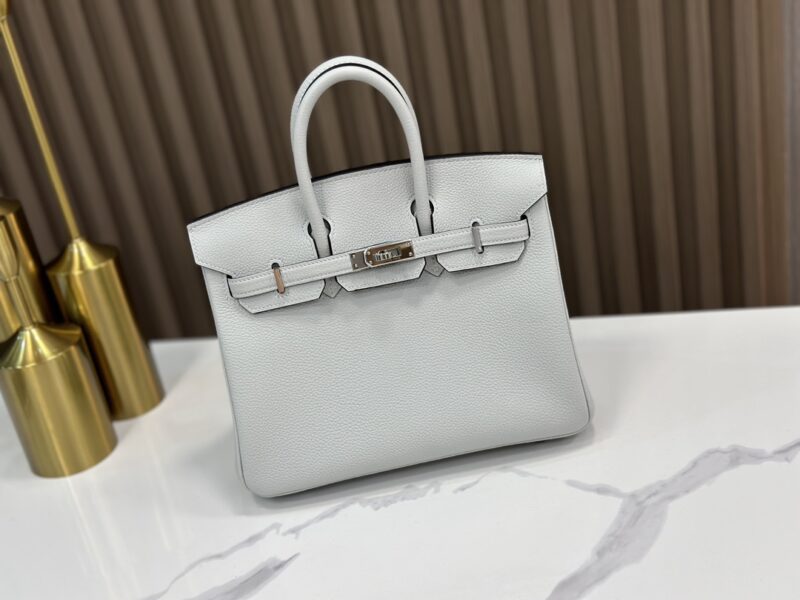 Replica HERMÈS Birkin 25 Handbag in Bleu Pale Togo Leather – Luxury HERMÈS Handbag