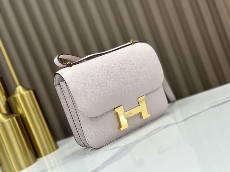 Hermes Constance 18 Mauve Pale  Epsom - Image 3