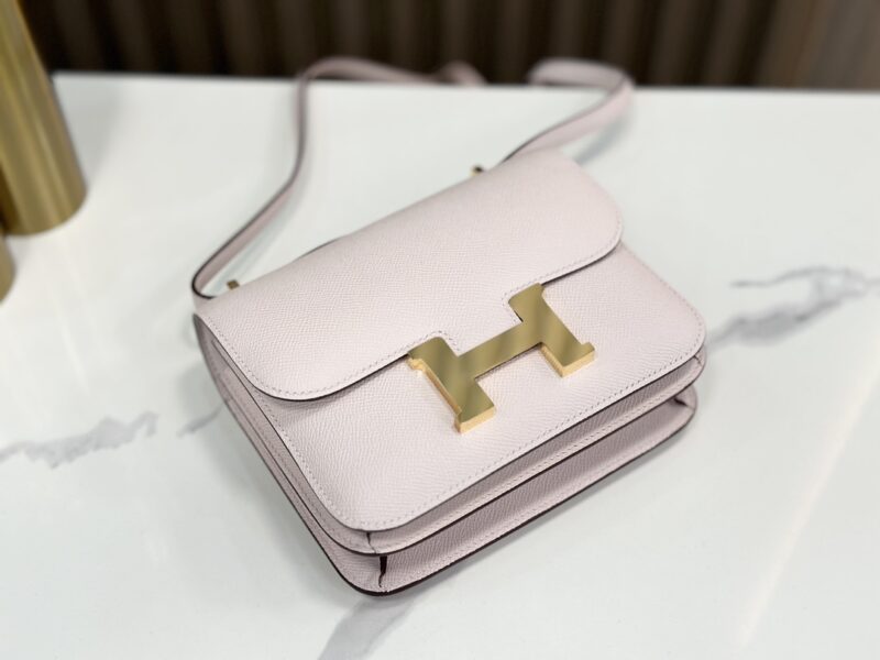 Hermes Constance 18 Mauve Pale  Epsom - Image 4