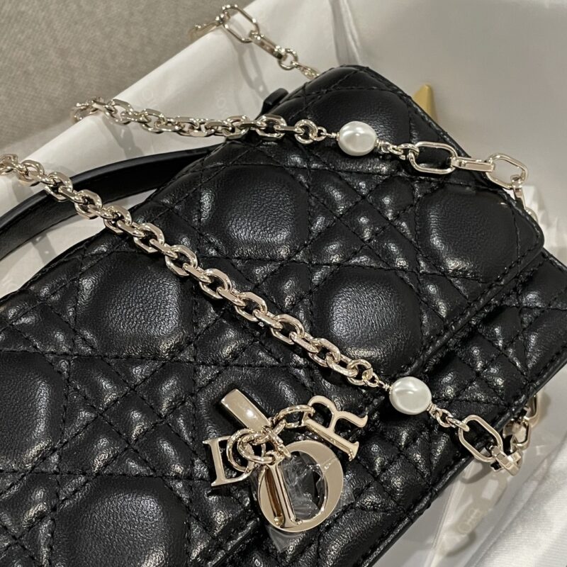 My Dior Mini Bag Black Cannage Lambskin - Image 2