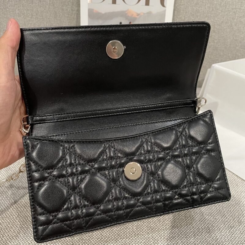 My Dior Mini Bag Black Cannage Lambskin - Image 8