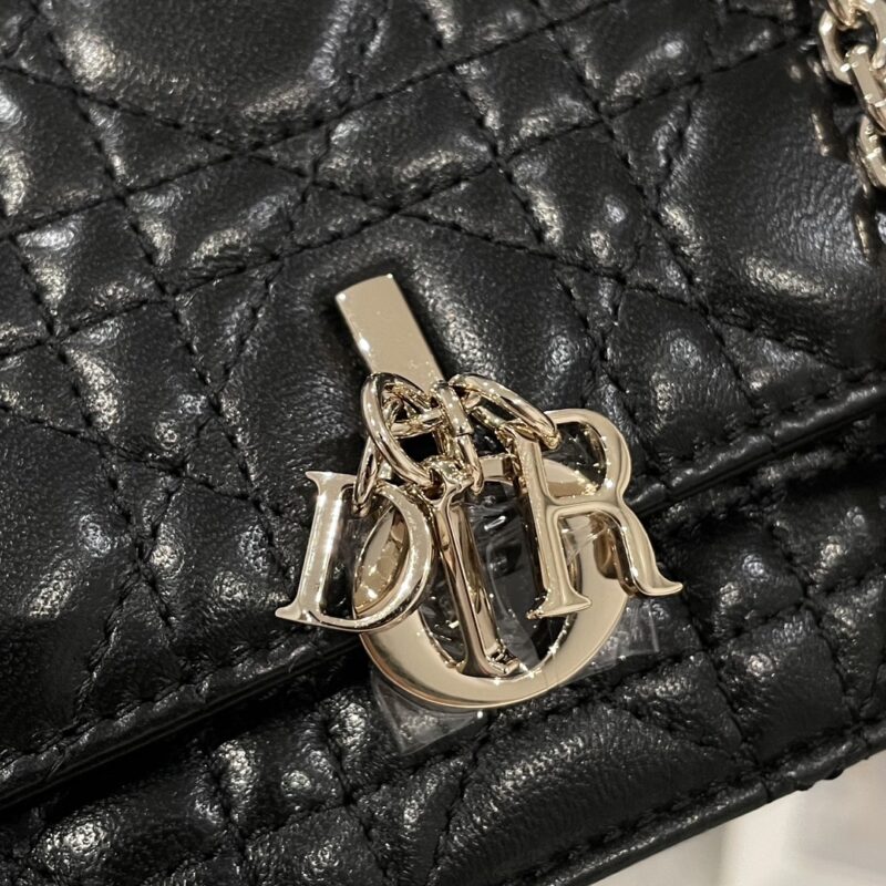 My Dior Mini Bag Black Cannage Lambskin - Image 9