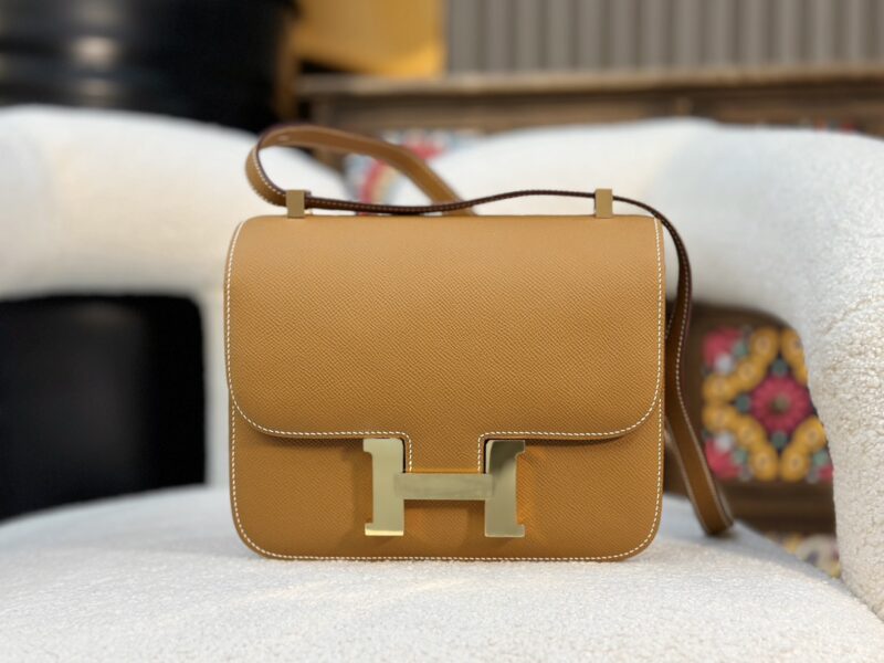 Replica Hermès Constance 24 Gold Epsom | Luxury Replica Hermès Bags