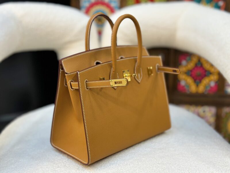 Hermes Birkin Sellier bag 25 Gold Epsom leather - Image 3