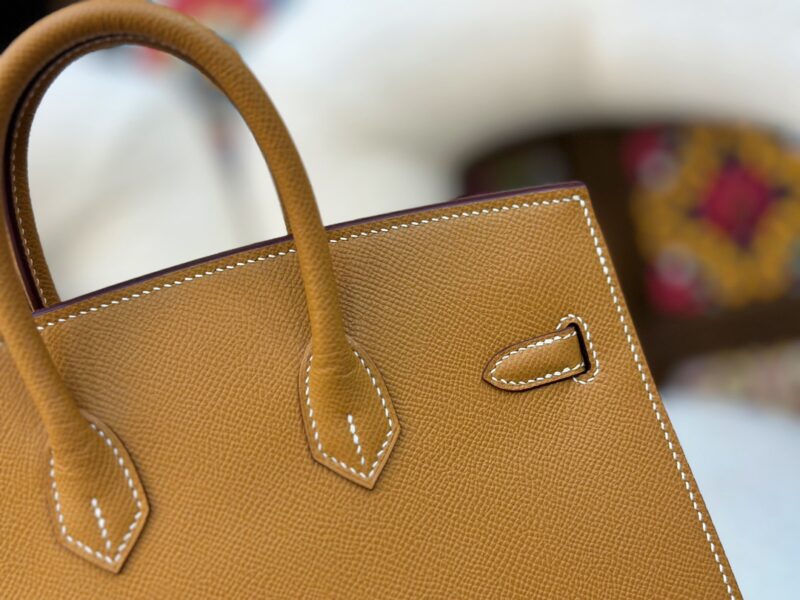 Hermes Birkin Sellier bag 25 Gold Epsom leather - Image 4