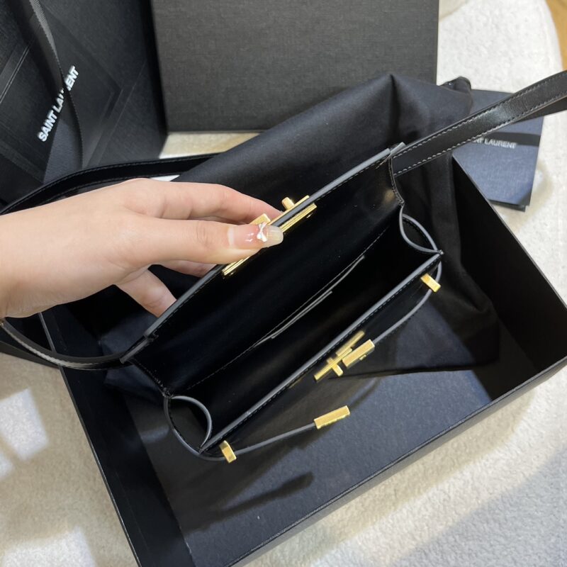 Ysl MINI MANHATTAN IN box Saint Laurent Black - Image 2