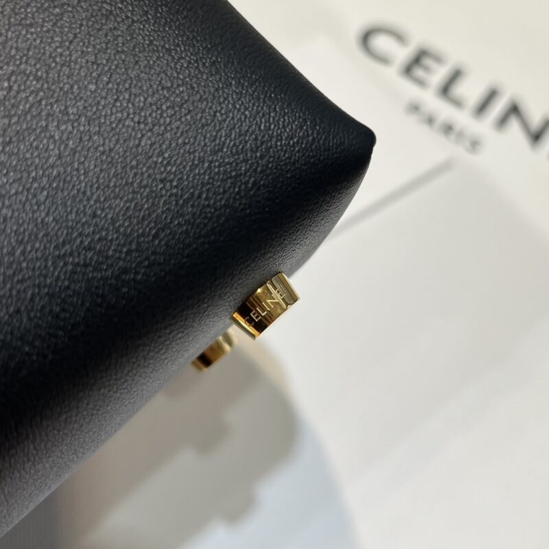 Celine TEEN NINO BAG in shiny calfskin Black - Image 5