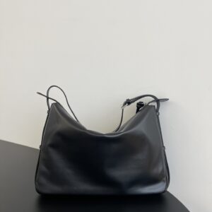 Replica Fendi Large Black Leather Bag – Luxury Replica Fendi Bags