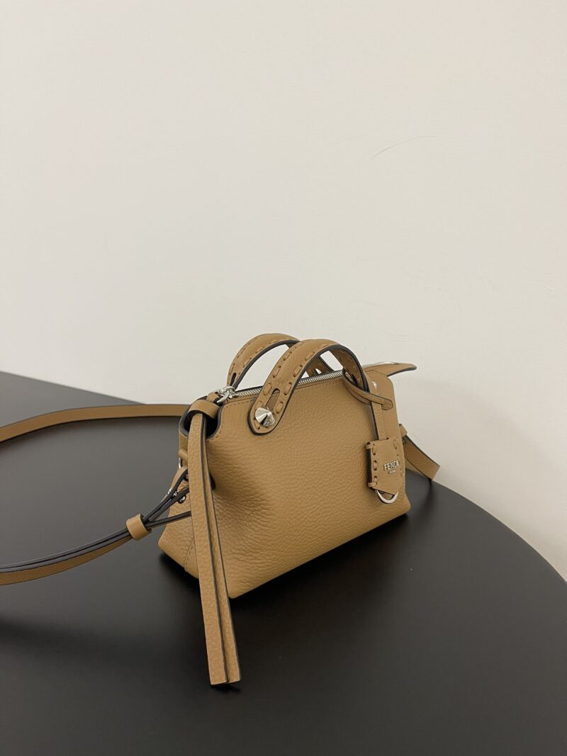 Fendi By The Way Selleria Mini Cappuccino-coloured Selleria bag with 192 hand-sewn stitches - Image 2