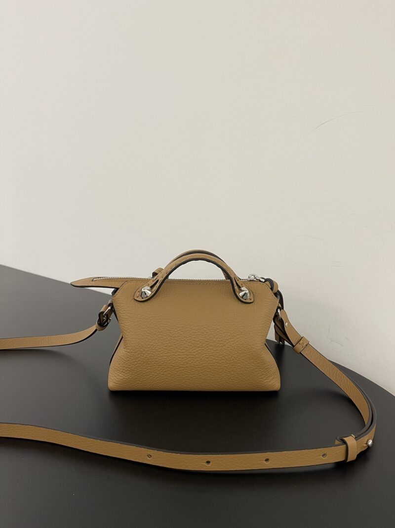 Fendi By The Way Selleria Mini Cappuccino-coloured Selleria bag with 192 hand-sewn stitches - Image 6