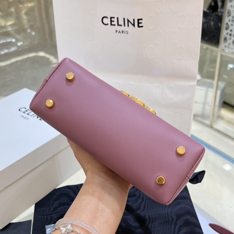 Celine TEEN NINO BAG in shiny calfskin VINTAGE ROSE - Image 3