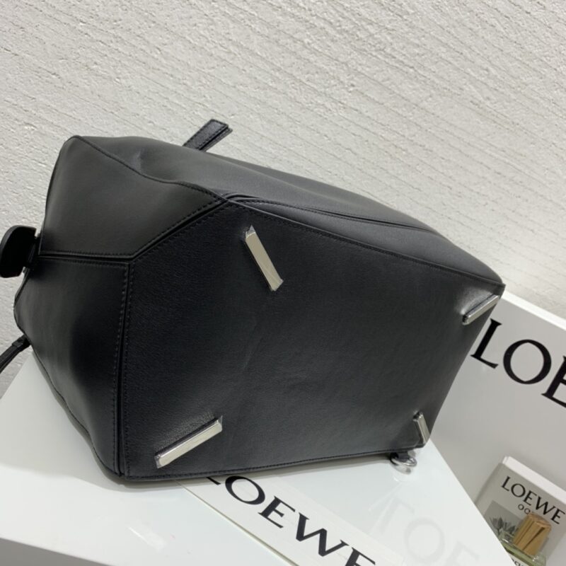 Loewe Large Puzzle bag Black - Image 3