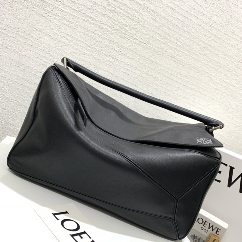 Loewe Large Puzzle bag Black - Image 5