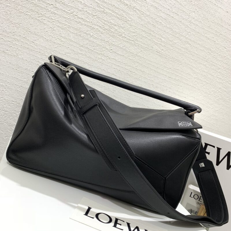 Loewe Large Puzzle bag Black - Image 6