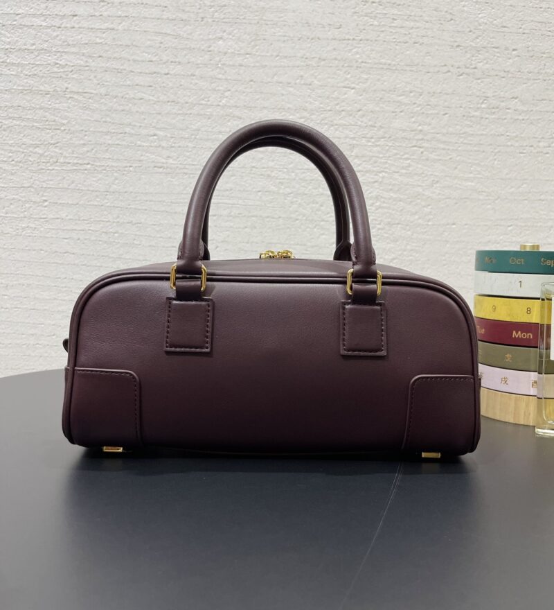 Loewe Amazona 23 Cropped bag Dark Burgundy - Image 2