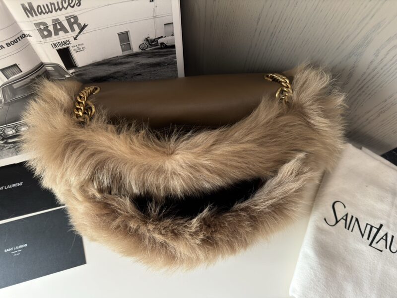 Ysl NIKI large in shearling - Image 4