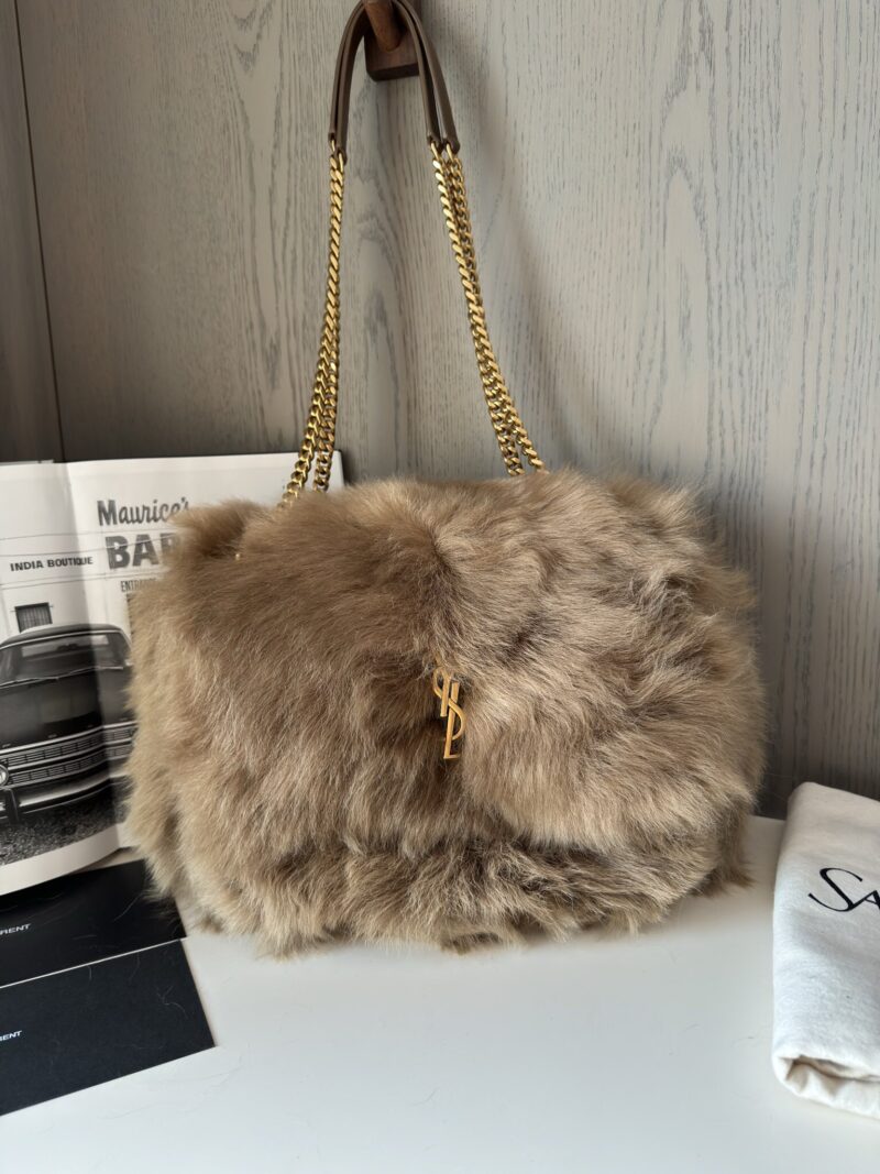 Replica YSL Niki Large Shearling Bag | Luxury Replica YSL Bags