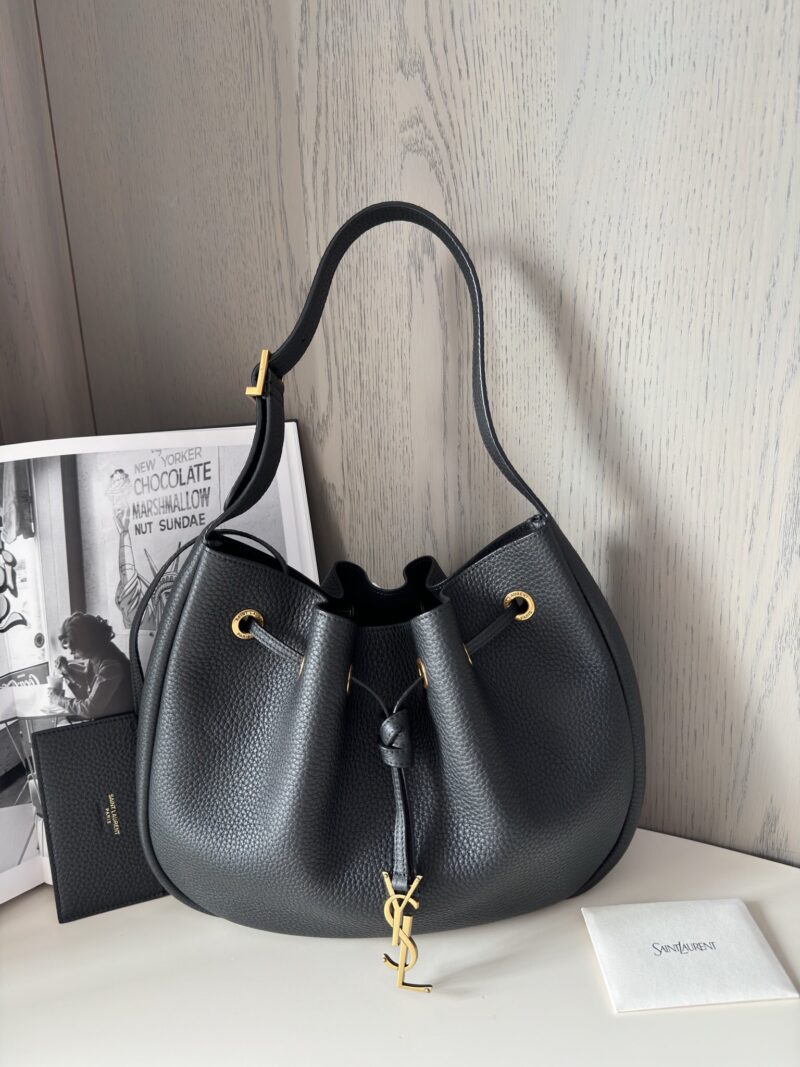 Replica YSL PARIS VII Small Hobo in Grained Leather – Luxury YSL Handbag