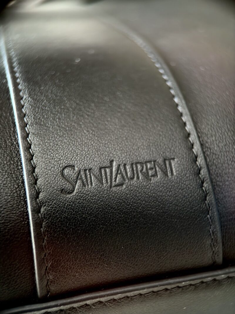 YSL Y TOTE IN LEATHER Black - Image 5