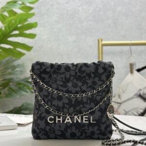 Replica Chanel 22 Mini Handbag Print Denim – Trendy Replica Chanel Bags for Women