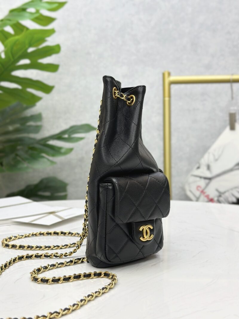 Chanel 25C Backpack Black - Image 6