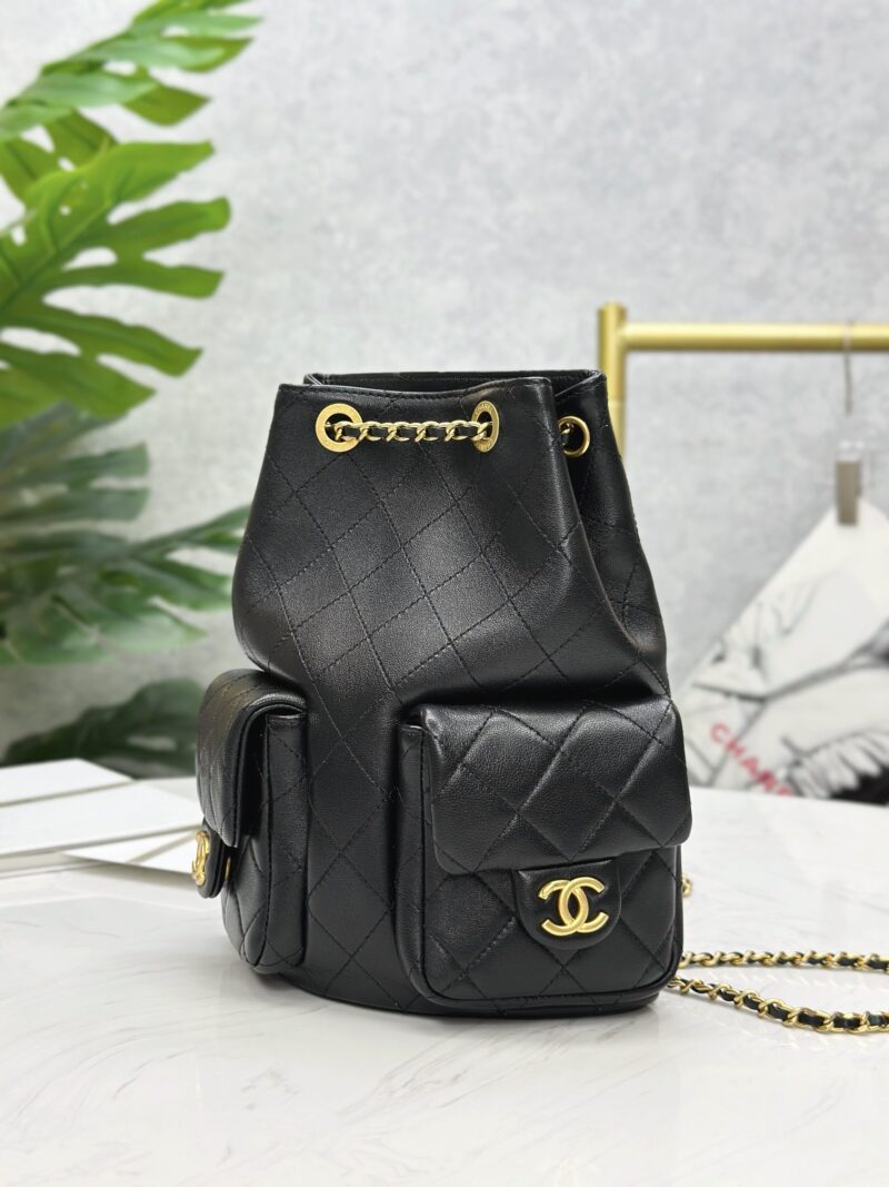 Chanel 25C Backpack Black - Image 9