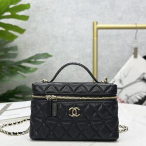 Replica Chanel 25C Long Vanity with Chain – Elegant and Timeless Replica Chanel Bags for Women