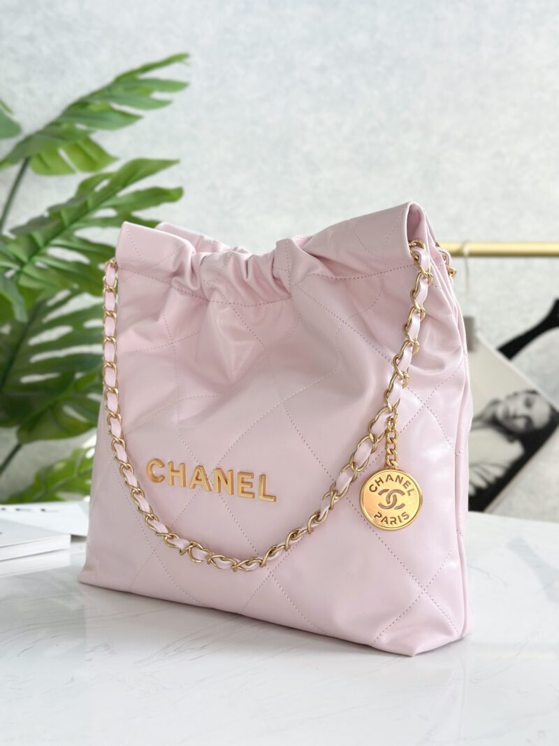 Chanel 22Bag Pink - Image 4