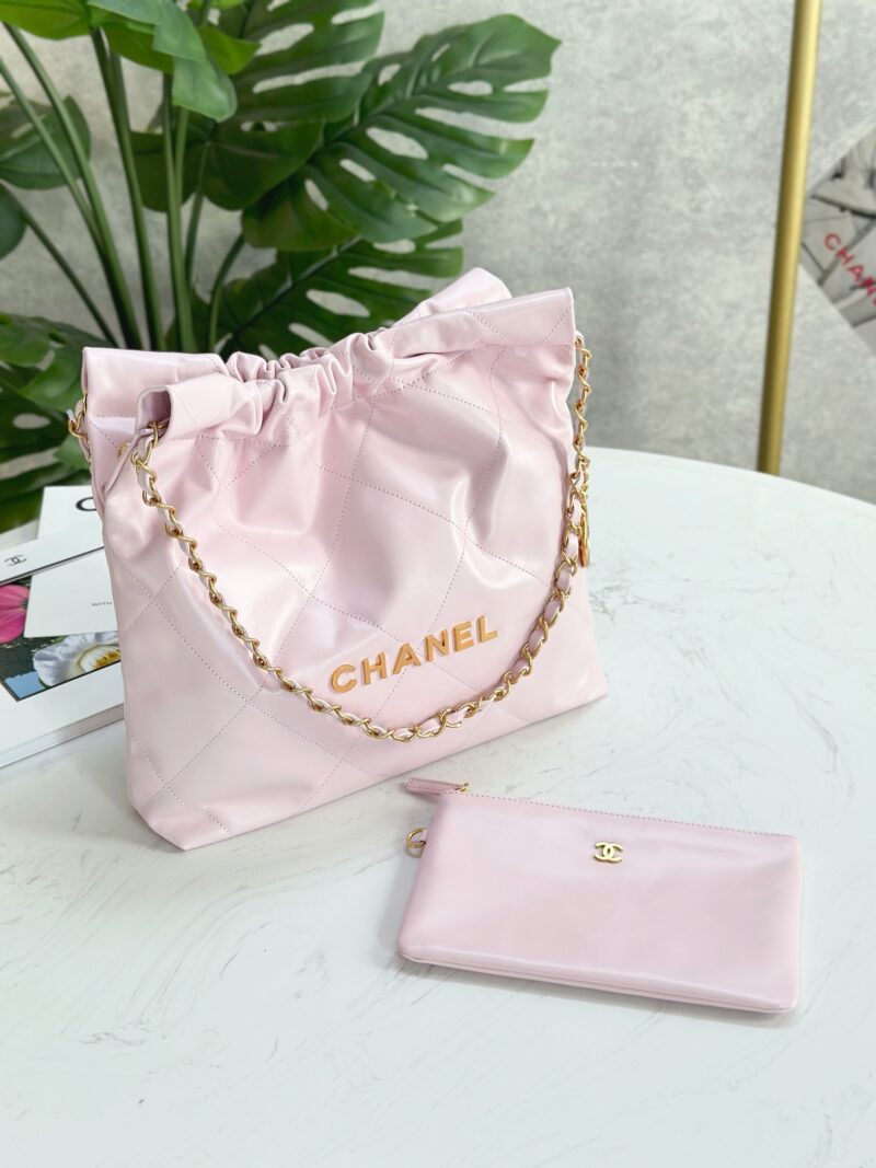 Chanel 22Bag Pink - Image 9