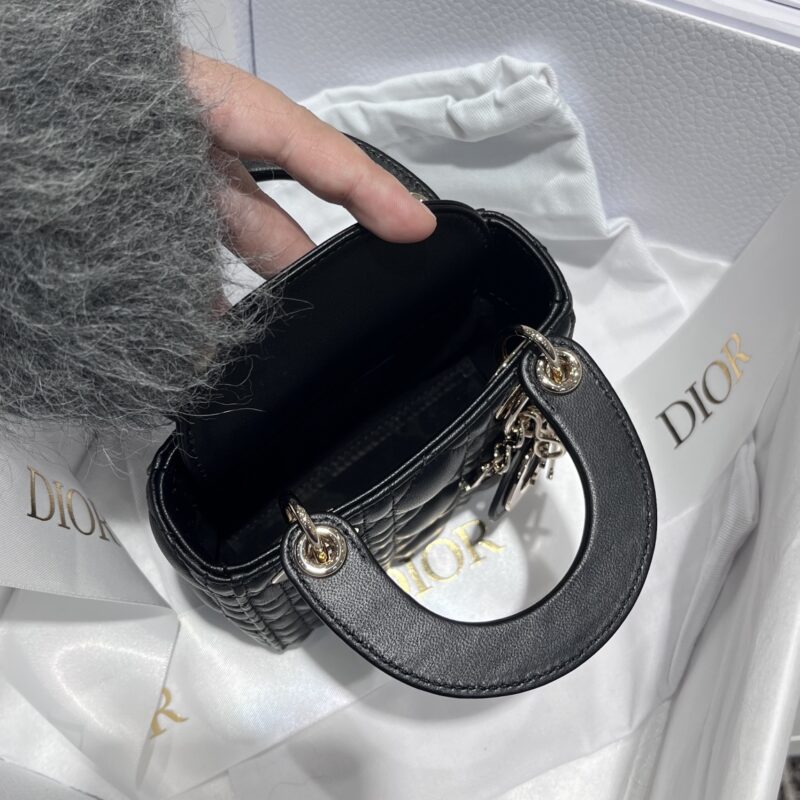 Lady Dior Micro Bag Black - Image 8