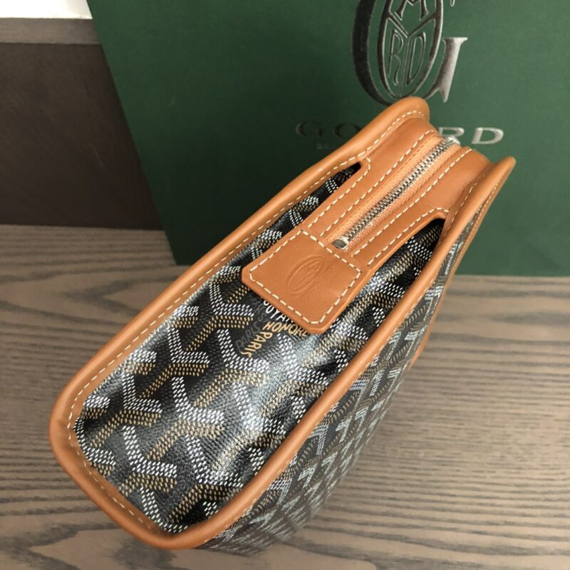 Goyard Jouvence MM Toiletry Bag Black & Tan - Image 3