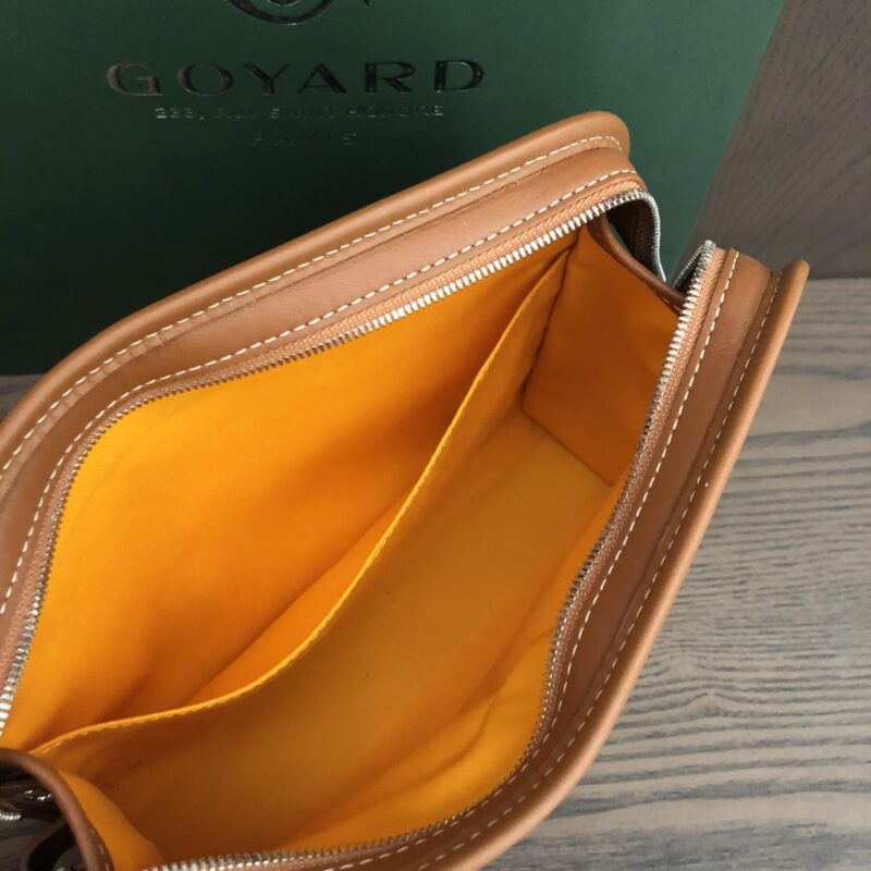 Goyard Jouvence MM Toiletry Bag Black & Tan - Image 5