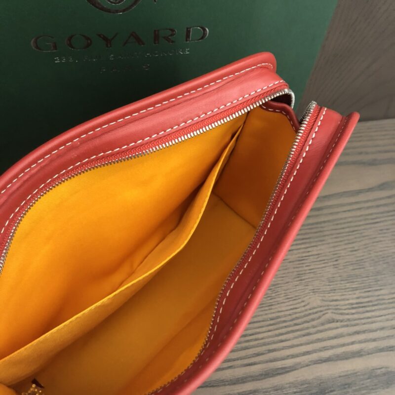 Goyard Jouvence MM Toiletry Bag Red - Image 2