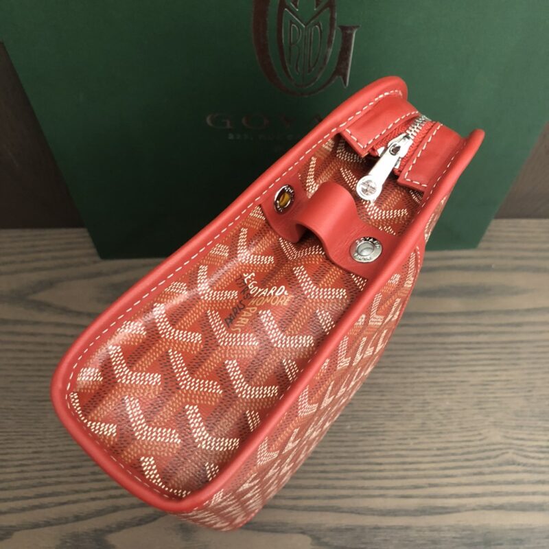 Goyard Jouvence MM Toiletry Bag Red - Image 5