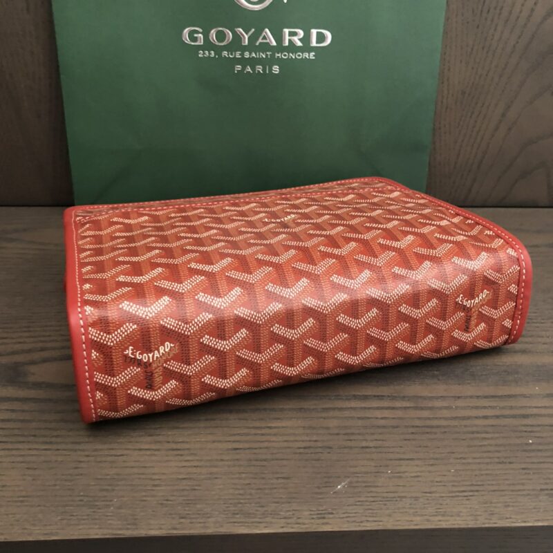 Goyard Jouvence MM Toiletry Bag Red - Image 7