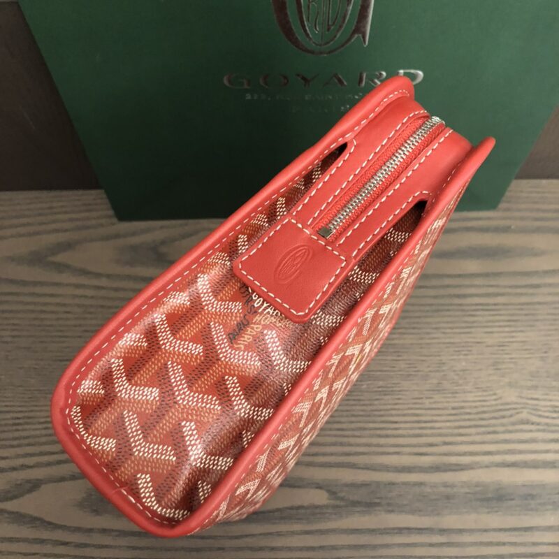 Goyard Jouvence MM Toiletry Bag Red - Image 8