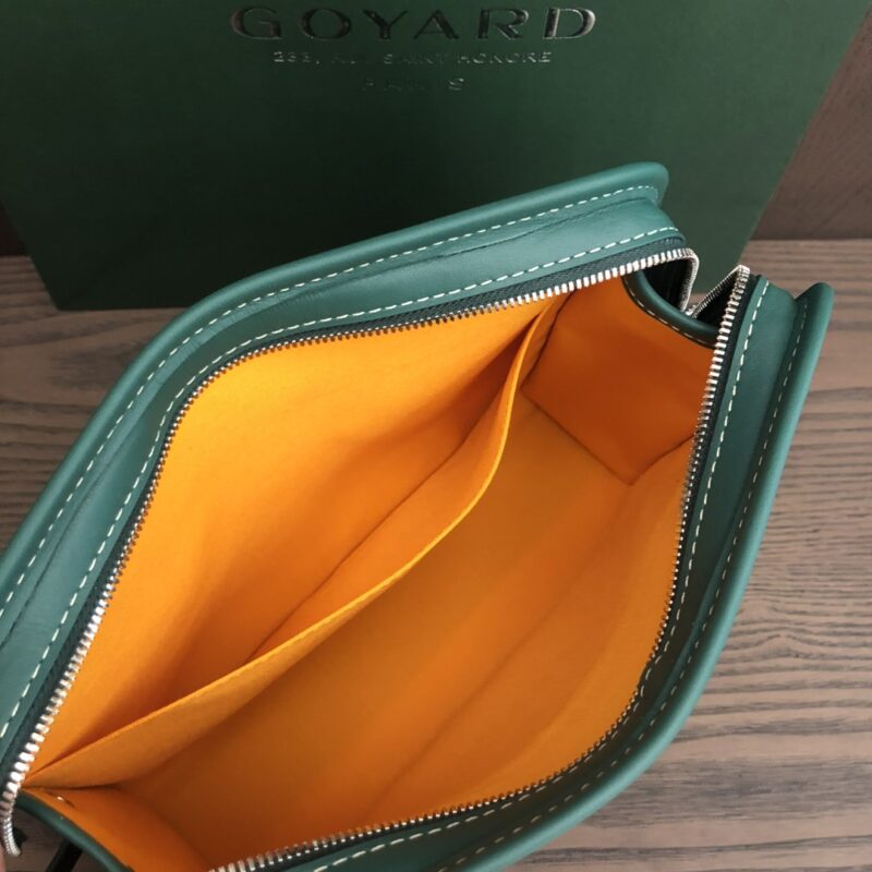 Goyard Jouvence MM Toiletry Bag Green - Image 7