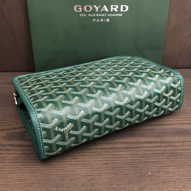 Goyard Jouvence MM Toiletry Bag Green - Image 9