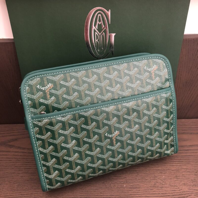 Goyard Jouvence MM Toiletry Bag Green - Image 2