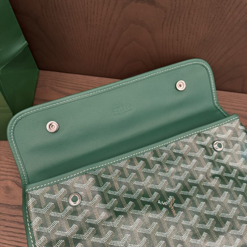 Goyard Saint Léger Backpack Green - Image 4