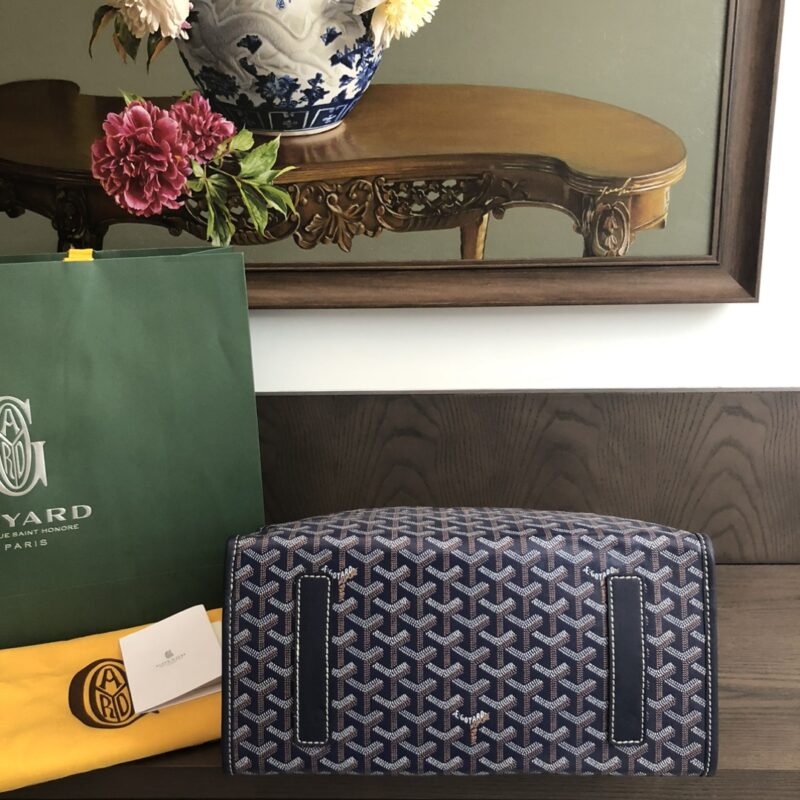 Goyard Saint Léger Backpack Navy Blue - Image 3