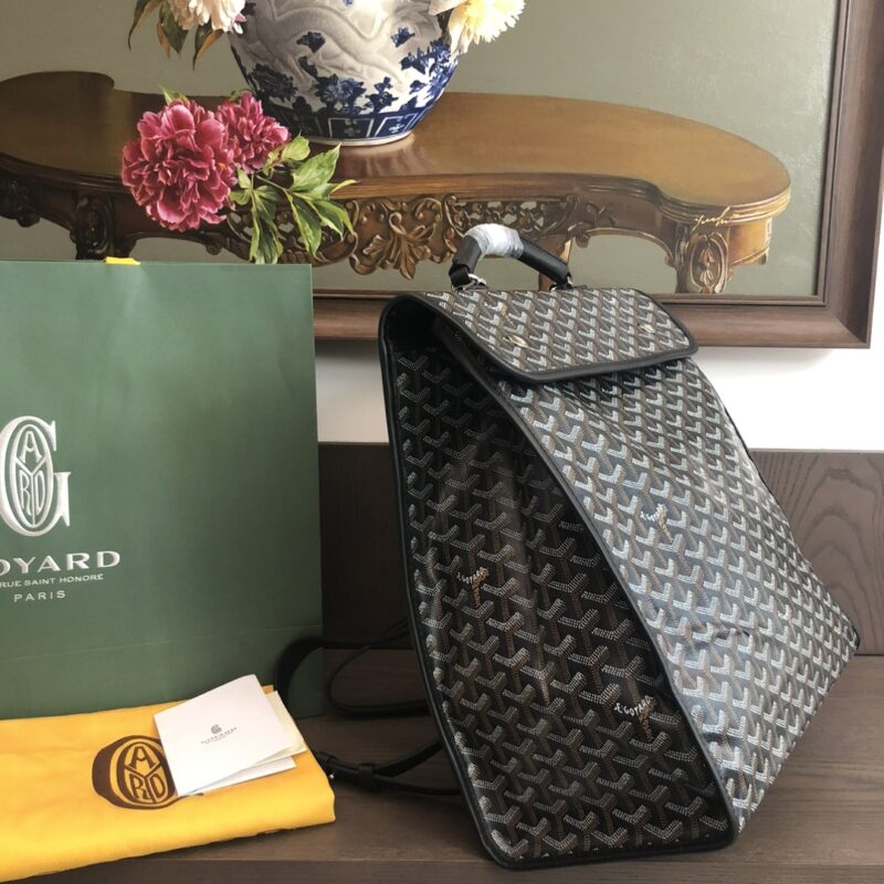 Goyard Saint Léger Backpack Black - Image 7