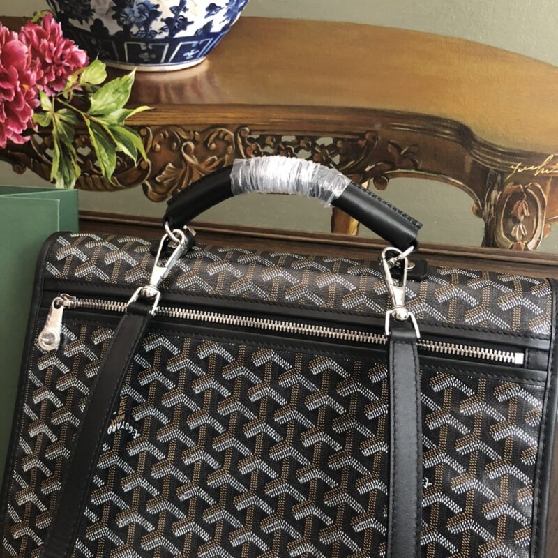 Goyard Saint Léger Backpack Black - Image 8