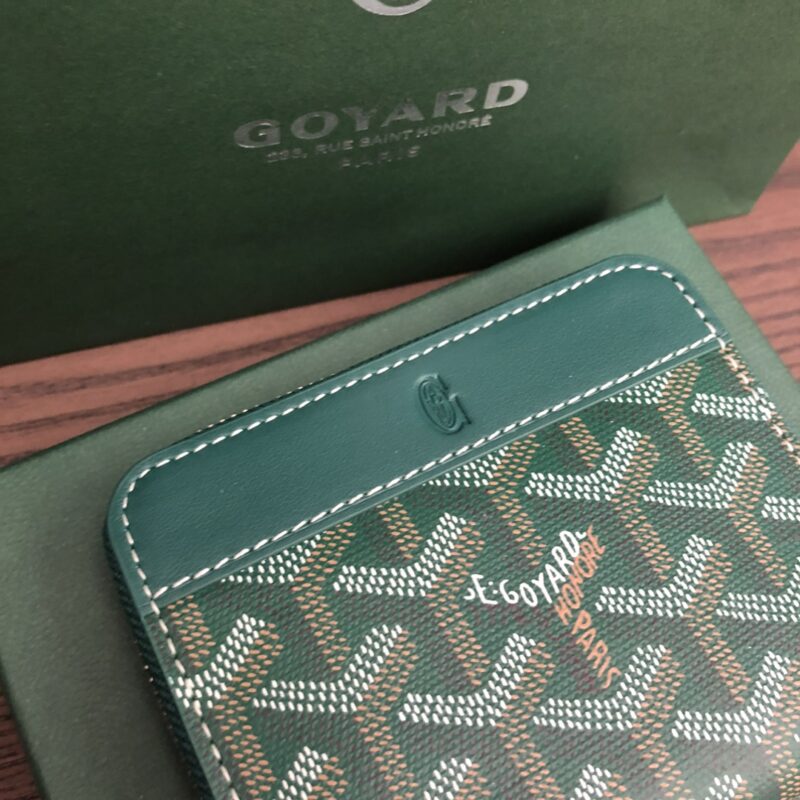 Goyard Matignon Mini Wallet Green - Image 2